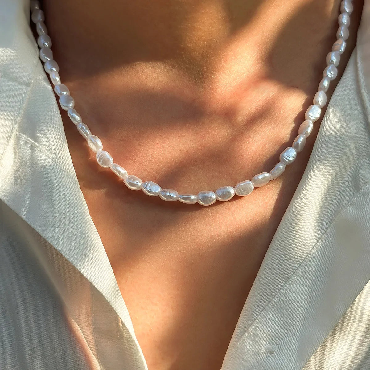 Essentials Pearl Necklace